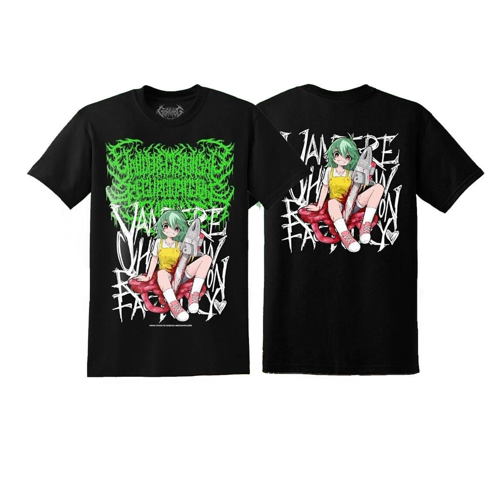 Anime Merchandise Men - Yandere Chainsaw Factory Saw Sauce Black