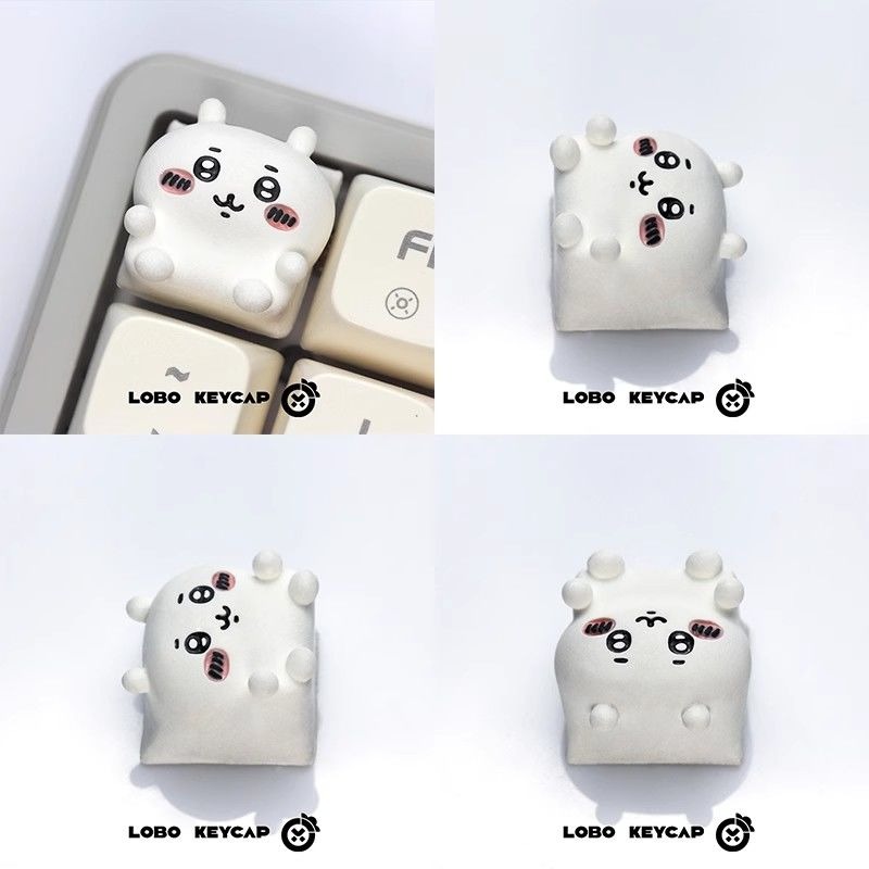 Keycap Artisan Anime - Chiikawaed Cute Anime Mechanical Keyboard Keycaps