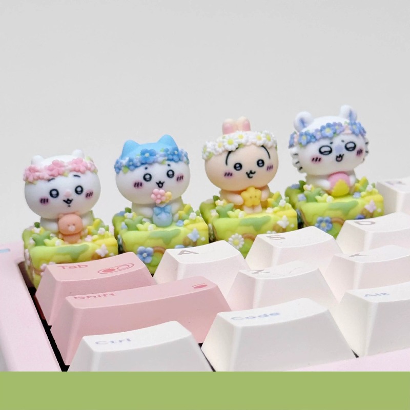 Keycap Artisan Anime - Chiikawa Hachiware Usagi Kawaii Anime Cartoon