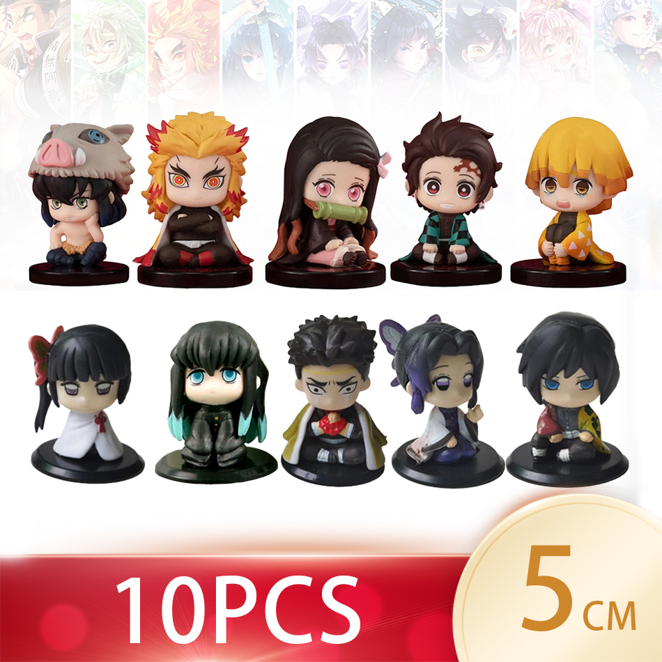 Anime Merchandise Demon Slayer - 5 Style/Set Q Version Demon Slayer