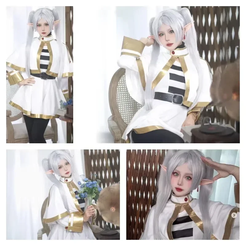 Frieren Anime Merchandise - Sousou No Frieren Cosplay Costume Wig