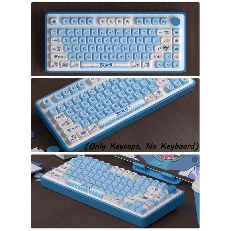 Stitch Keycap Set for Gaming M - đánh giá và giá Keycap Artisan Anime