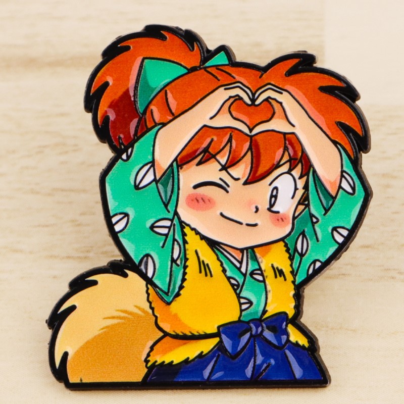 Cute Wolf Ear Fantasy Characte - đánh giá và giá Enamel Pin Set