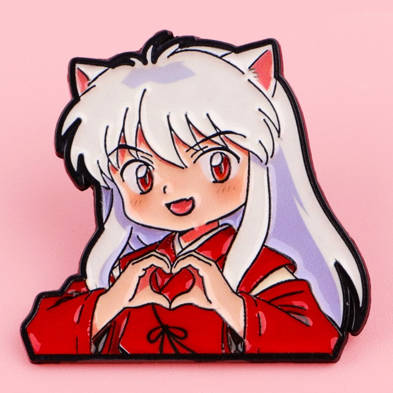 Cute Wolf Ear Fantasy Characte - đánh giá và giá Enamel Pin Set
