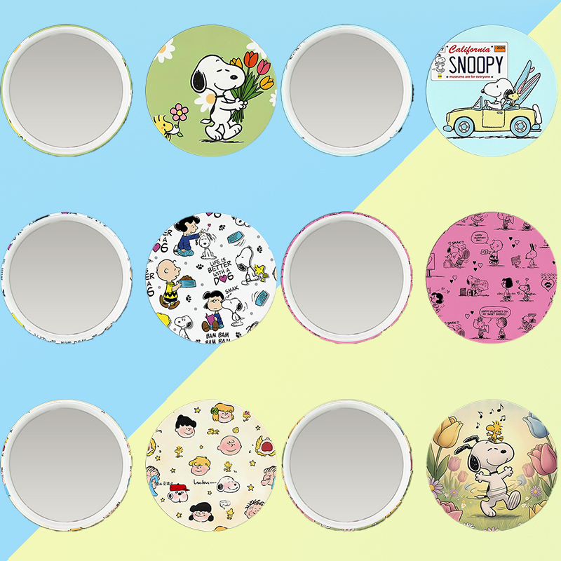 New Snoopys Badge Mirror Woman - đánh giá và giá Anime Merchandise Women