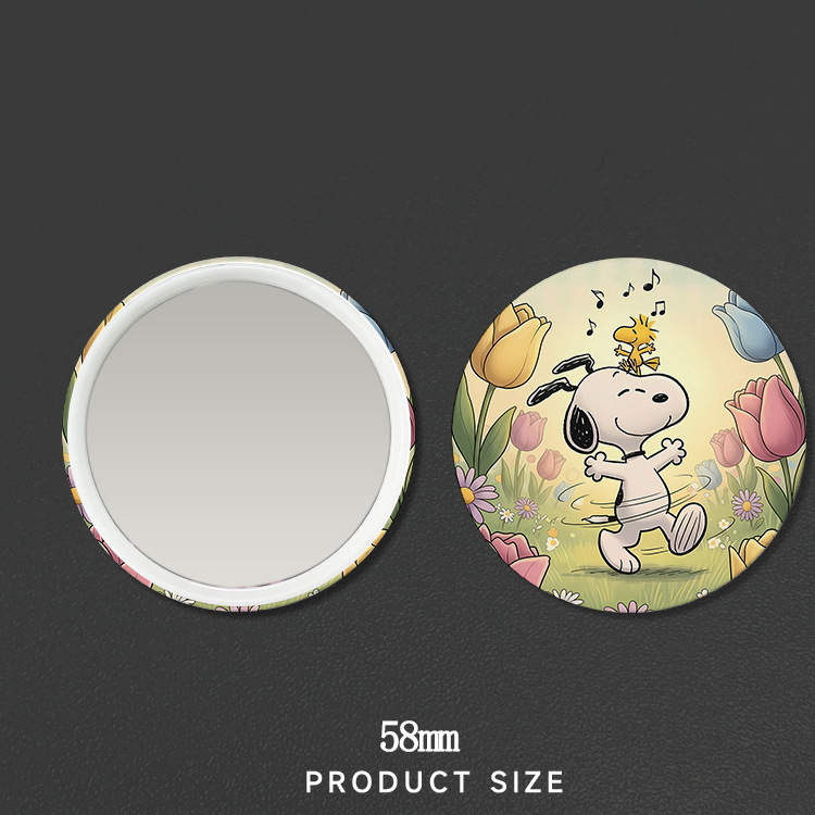 New Snoopys Badge Mirror Woman - đánh giá và giá Anime Merchandise Women