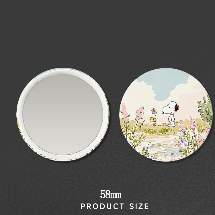 New Snoopys Badge Mirror Woman - đánh giá và giá Anime Merchandise Women