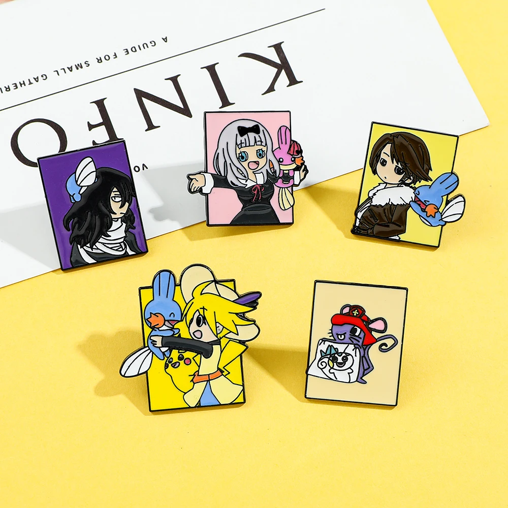 5 Pcs Pokémon Anime Characters - đánh giá và giá Enamel Pin Set