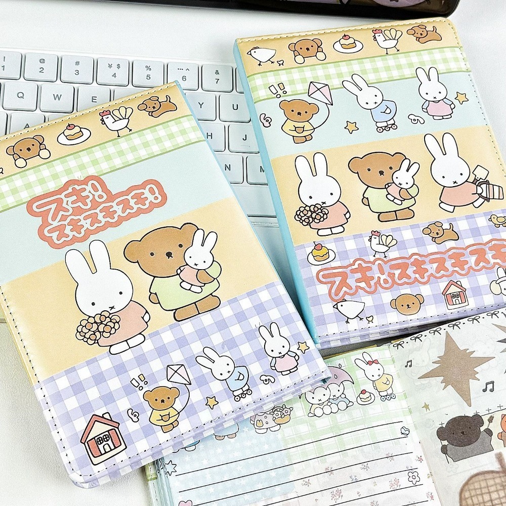 Miffy Rabbit Collage Notebook  - đánh giá và giá Art Book Illustration