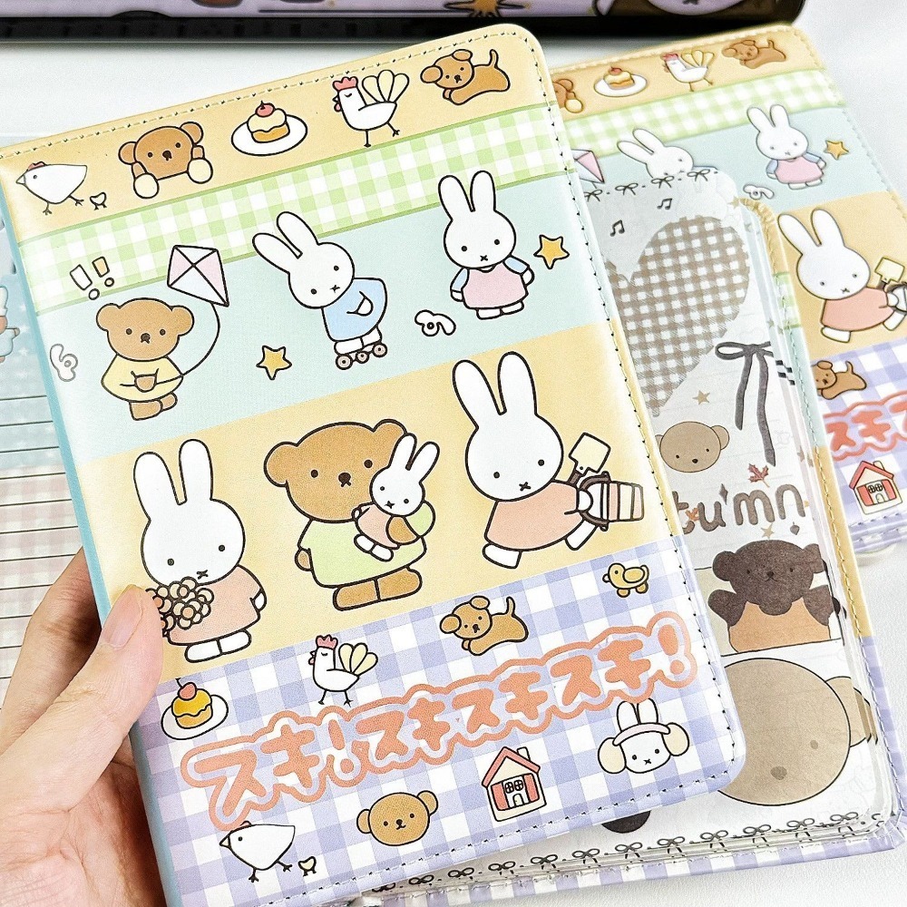 Miffy Rabbit Collage Notebook  - đánh giá và giá Art Book Illustration
