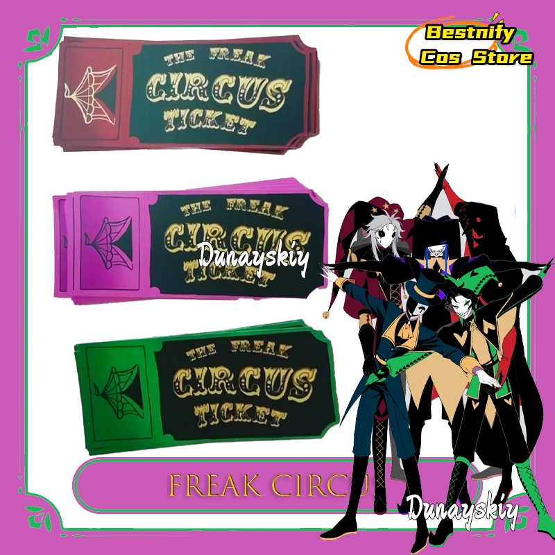 BFreak Circus Ticket Card Red  - đánh giá và giá Anime Merchandise In Japanese