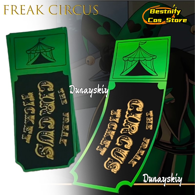 BFreak Circus Ticket Card Red  - đánh giá và giá Anime Merchandise In Japanese