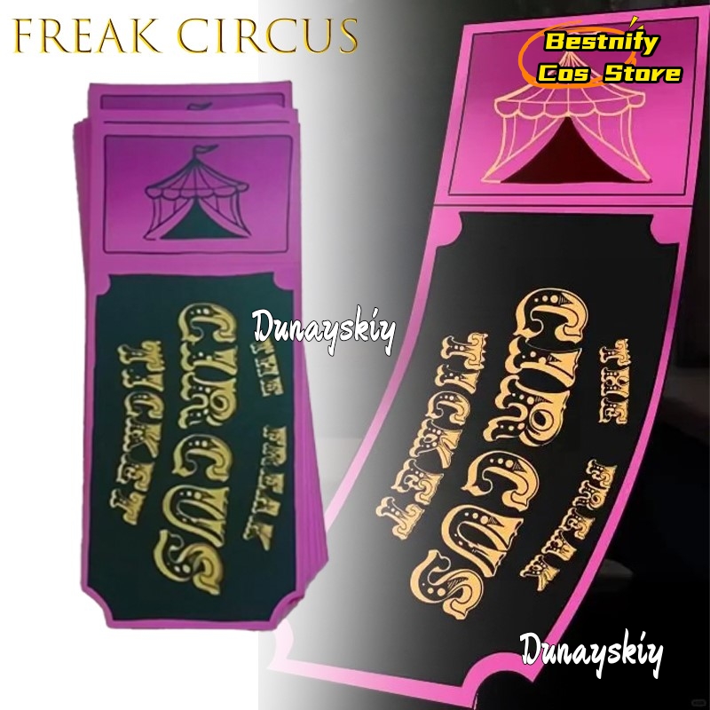 BFreak Circus Ticket Card Red  - đánh giá và giá Anime Merchandise In Japanese