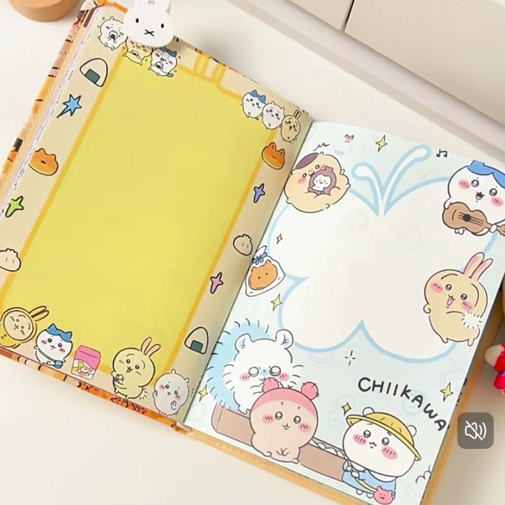 New Chiikawa Notebook Thickene - đánh giá và giá Art Book Illustration