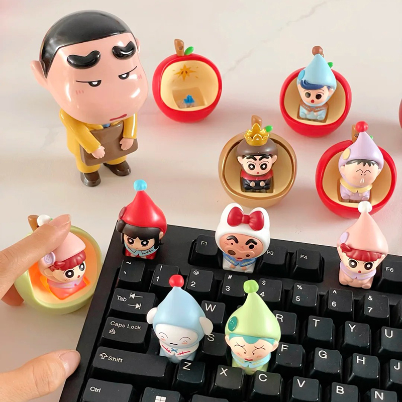 Kawaii Crayon Shinchan Dwarf F - đánh giá và giá Keycap Artisan Anime