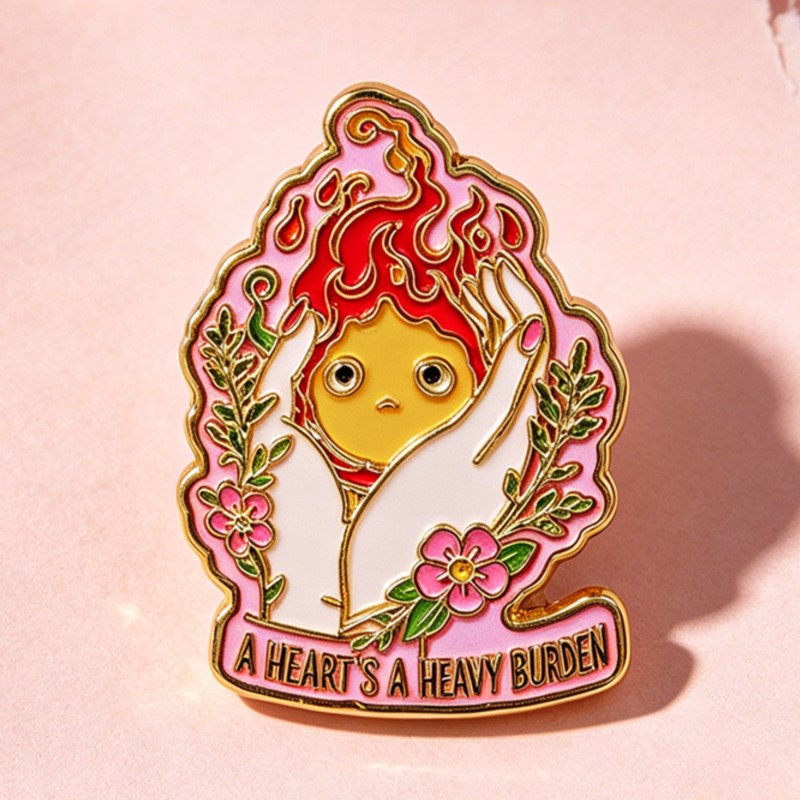A HEART'S A HEAVY BURDEN Ename - đánh giá và giá Enamel Pin Set