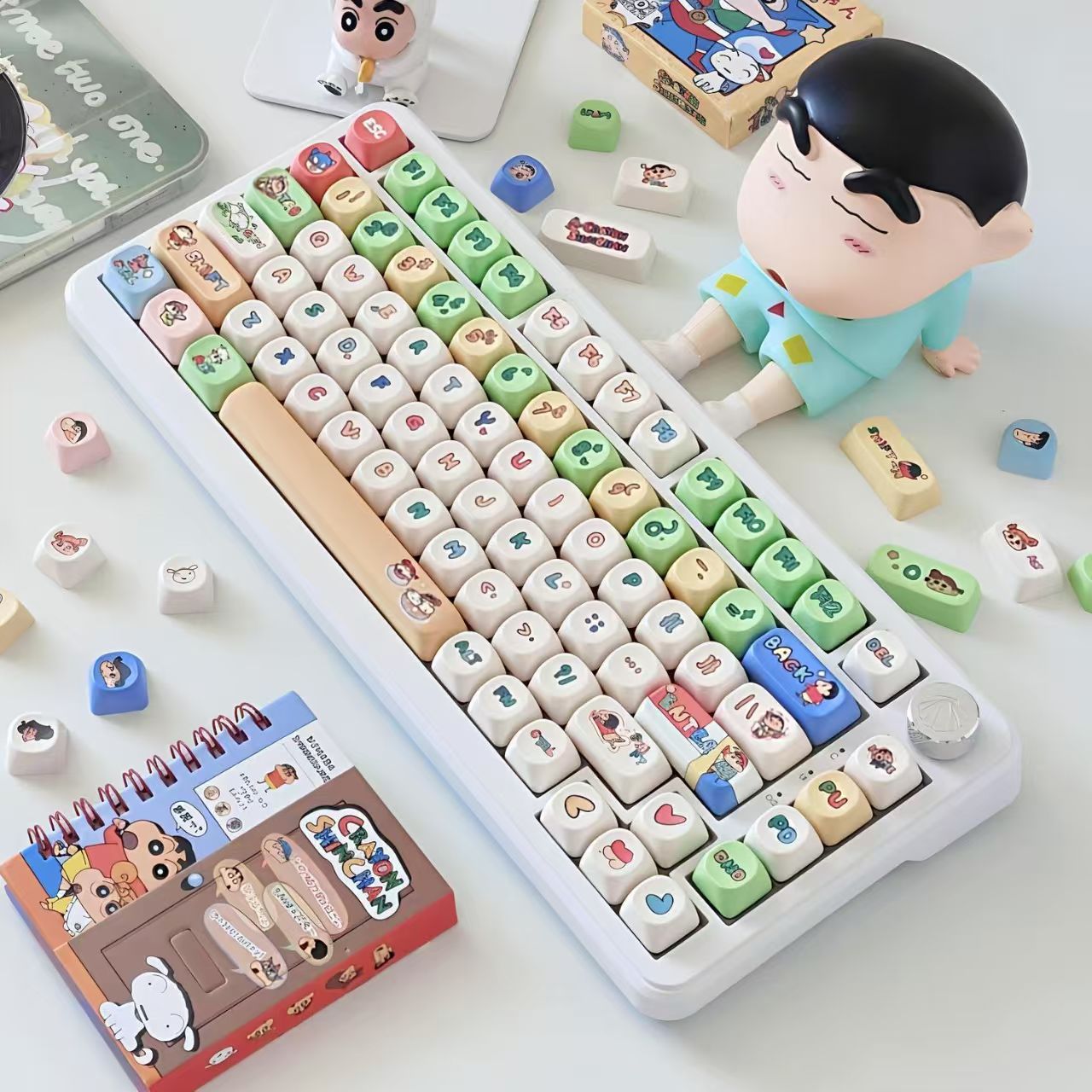 Crayon Shin-chan MOA Keycap Cu - đánh giá và giá Keycap Artisan Anime