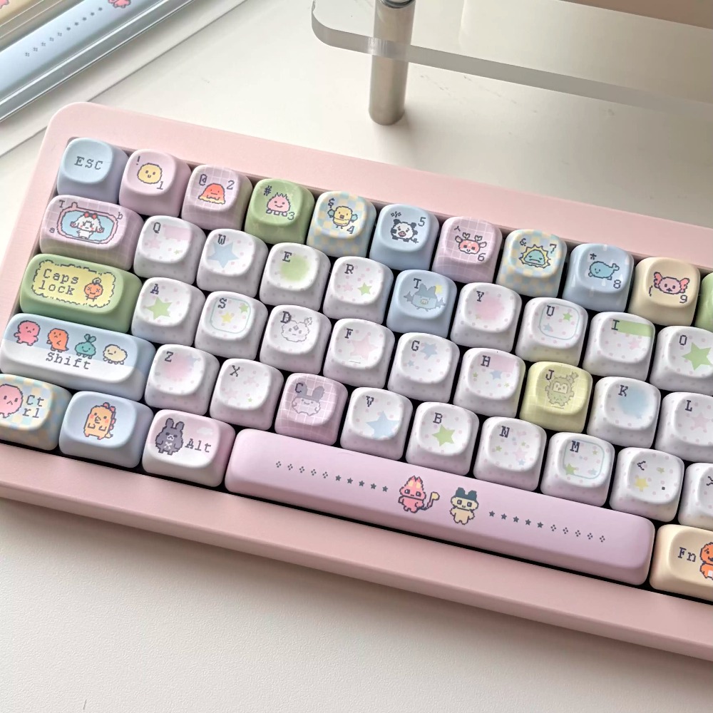 Anime Electronic Pet Keycaps S - đánh giá và giá Keycap Artisan Anime
