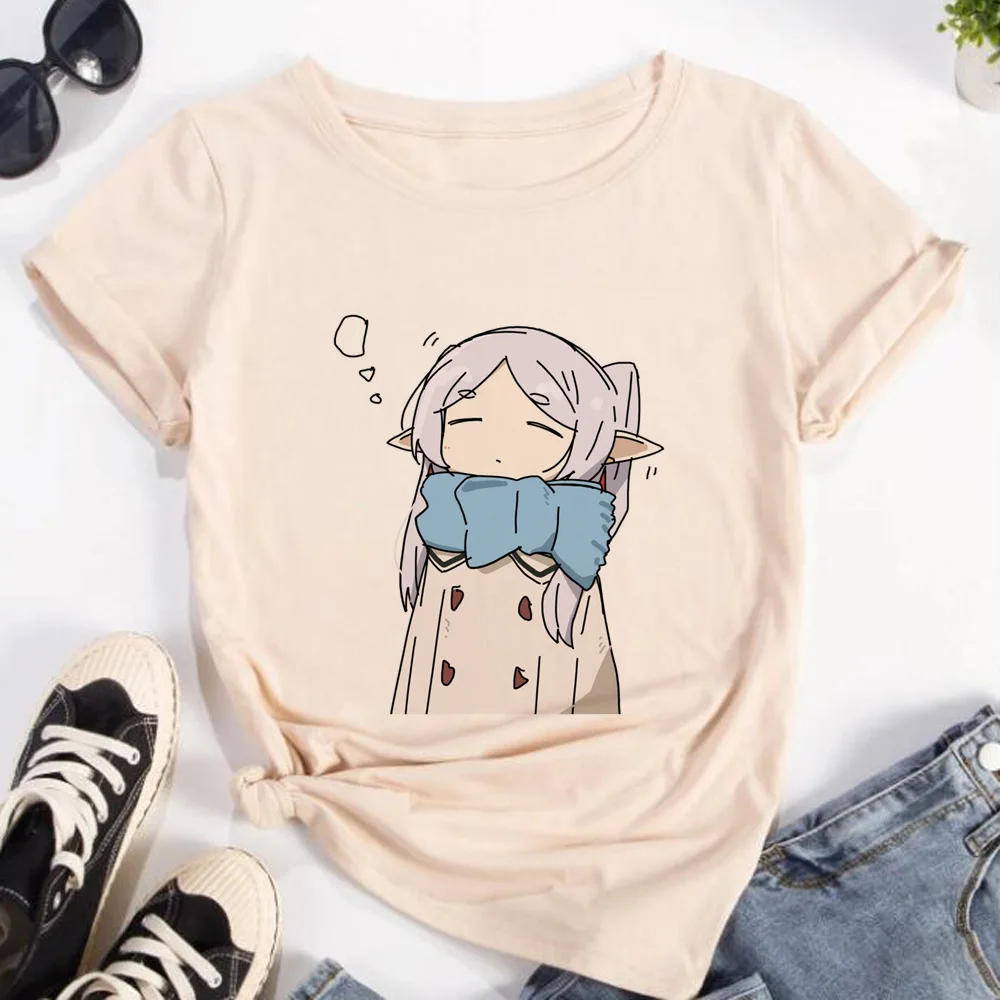 Frieren Tshirt Women Streetwea - đánh giá và giá Frieren Anime Merchandise
