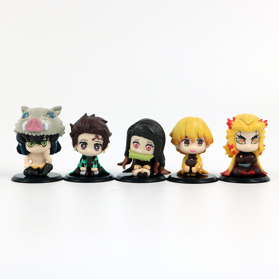 5 Style/Set Q Version Demon Sl - đánh giá và giá Anime Merchandise Demon Slayer